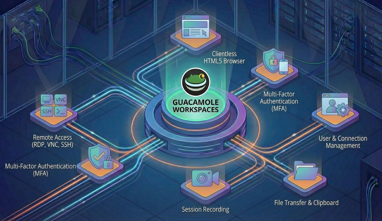Guacamole Workspaces Remote Desktop